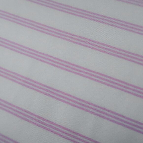 Peter Millar Pink Striped Turtleson Bonita Bay Stretch Polo (M) ⛳️ - Picture 3 of 6